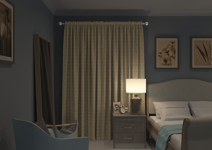 Pavillion, Ochre - Made to Measure Curtains - Image 7